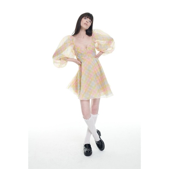 SELKIE SHERBET GRAMMIE PRINCESS FIT & FLARE PUFF MINI WHIMSYCORE FAIRY DRESS 4X - Picture 3 of 7